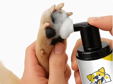 Apply It On Your Pet Paw